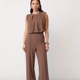 FalconCC Pleat LL Suit - Walnut