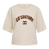 ZengaCC Tee O-Neck - Suntan - Co'couture