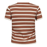 GrannyCC Gathering Stripe Tee - OffWhite/Suntan - Co'couture