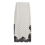 AmeliCC Dot Lace Skirt - Off white - Co'couture