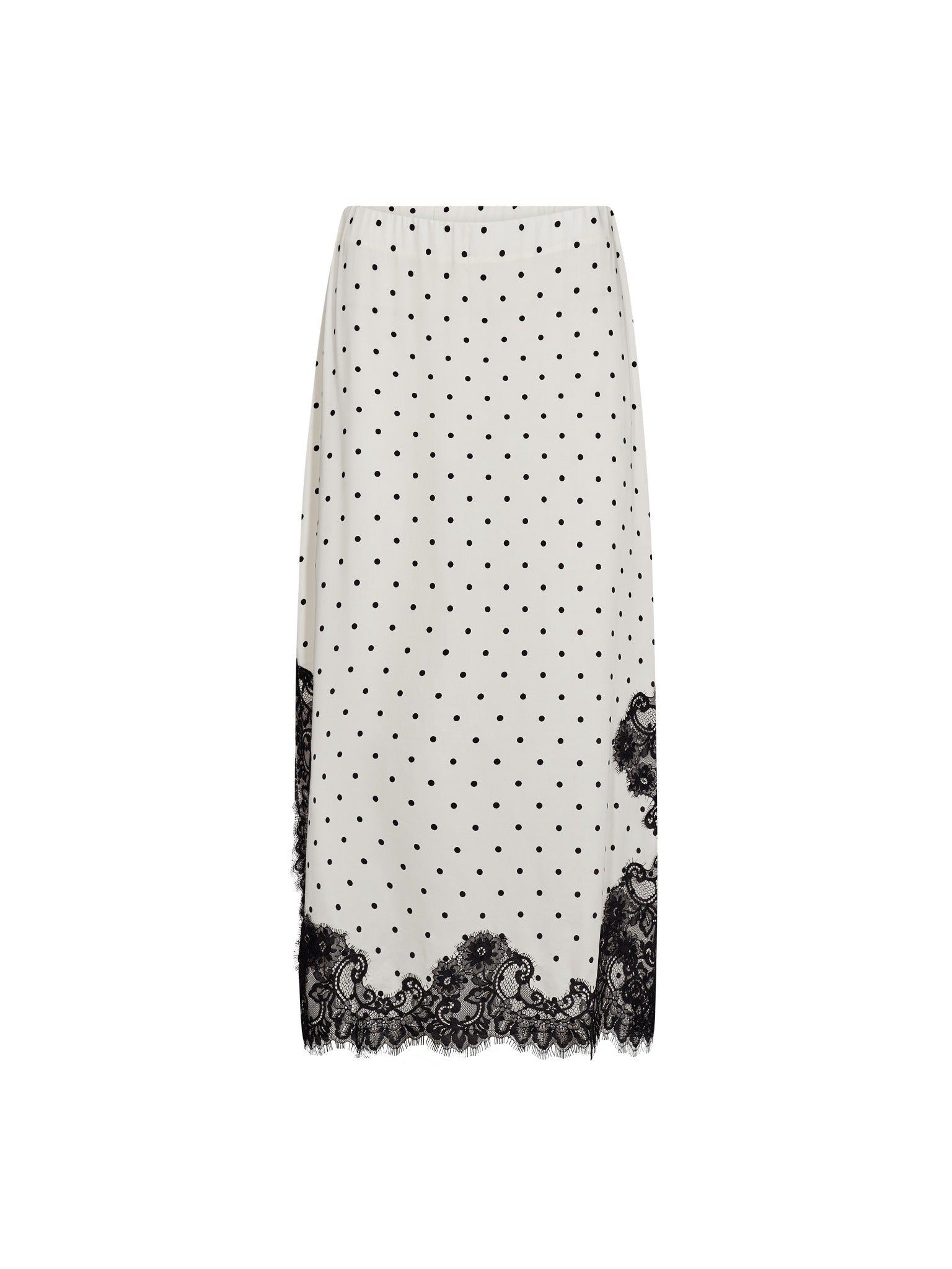 AmeliCC Dot Lace Skirt - Off white - Co'couture
