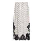 AmeliCC Dot Lace Skirt - Off white - Co'couture