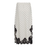 AmeliCC Dot Lace Skirt - Off white - Co'couture