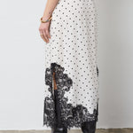 AmeliCC Dot Lace Skirt - Off white - Co'couture