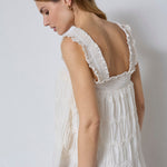 JerryCC Smock Strap Top - Off white - Co'couture