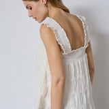 JerryCC Smock Strap Top - Off white - Co'couture