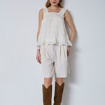 JerryCC Smock Strap Top - Off white - Co'couture