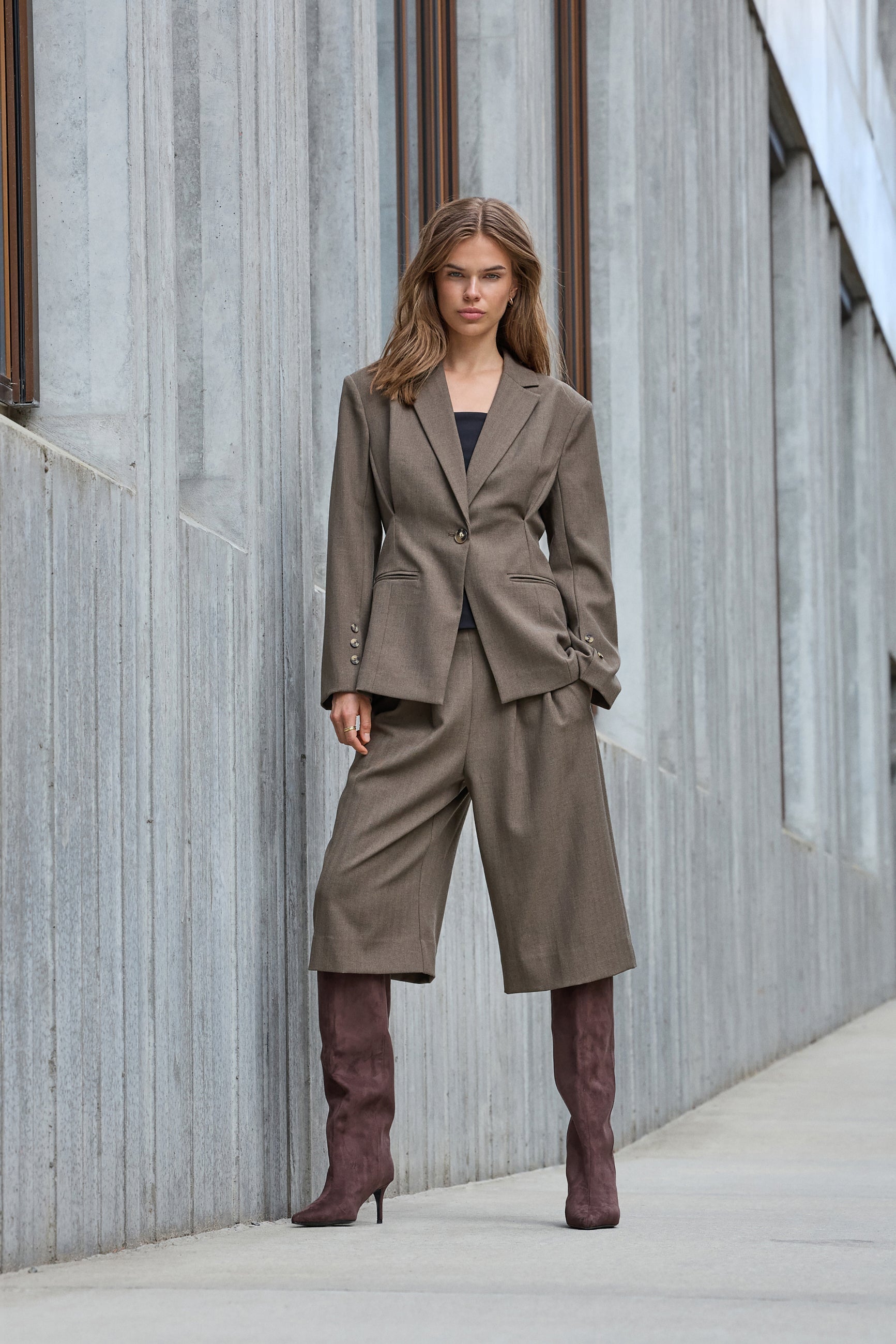 PrestanCC Blazer - Walnut - Co'couture