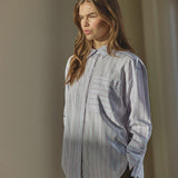 NolieCC Stripe Shirt - Pale Blue