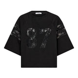 ElyCC 87 Lace Tee Sweat - Black