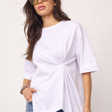 MedaxCC Asym Tee - White