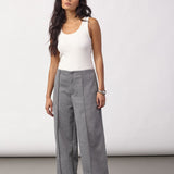 LanceCC Crease Sweatpant - Mid Grey Melange