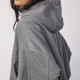LanceCC Balloon Hoodie - Mid Grey Melange