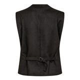 BobbieCC Fringe Pleat Top - Black