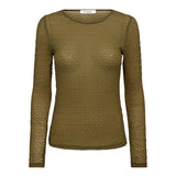 SvalaCC O-neck Blouse - Fern Green