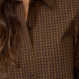 TeffaCC Padded Check Shirt - Olive