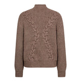 RowCC Rib Cable Knit - Walnut