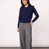 CoryCC Padded LS Cardigan - Navy