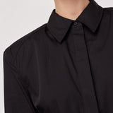 SannaCC Power Shirt Dress - Black