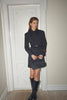 SannaCC Power Shirt Dress - Black