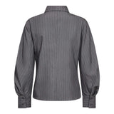 LyviaCC Asym Pin Shirt - Mid Grey