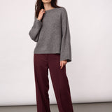 RogerCC O-Neck Knit - Grey Melange