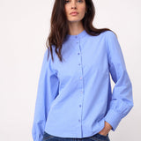 ElonaCC Check Shirt - Pale Blue