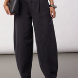 AkiraCC Barrel Pant - Black