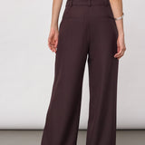 LunaCC Pleat Pant - Bison