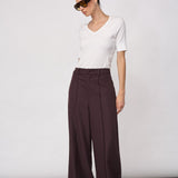 LunaCC Pleat Pant - Bison