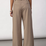 LunaCC Pleat Pant - Taupe
