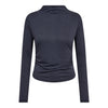 CamillaCC Padded LS Blouse - Dusty Blue