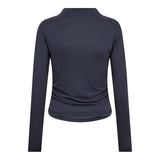 CamillaCC Padded LS Blouse - Dusty Blue
