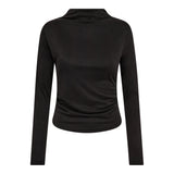 CamillaCC Padded LS Blouse - Black