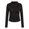 CamillaCC Padded LS Blouse - Black