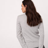 GrannyCC LS Tee - Grey Melange