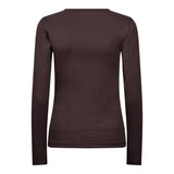 GrannyCC LS Tee - Dark Brown