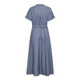 TerryCC Wrap SS  Dress - Ash Blue