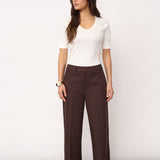 LunaCC Wide Pant - Dark Brown