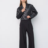 GittCC Crop Blazer - Black