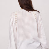 SenneCC Lace Blouse - White