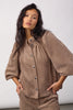 DaisyCC  Cord Shirt - Walnut