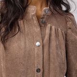 DaisyCC  Cord Shirt - Walnut