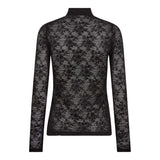 BirtaCC Turtleneck Blouse - Black