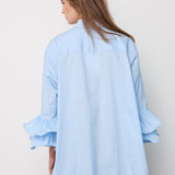 HalenCC Flare Shirt - Sky Blue
