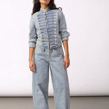 JacksonCC Officer Denim Jacket - Bleach Denim