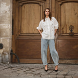 VianneCC Officer Shirt - White