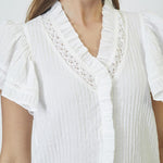 AlisaCC Lace Top - Off white - Co'couture