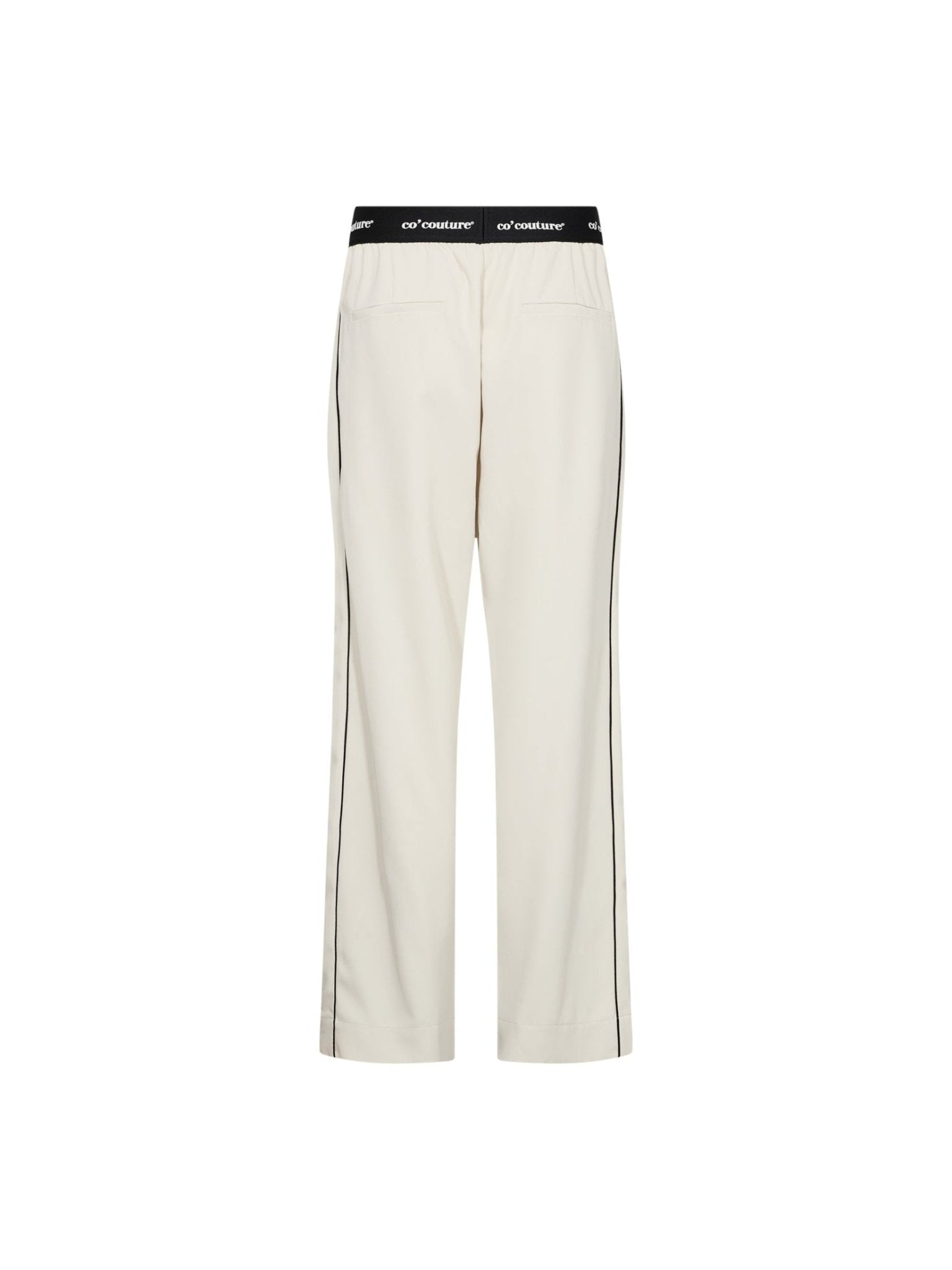 AminaCC Logo Piping Pant - Bone - Co'couture