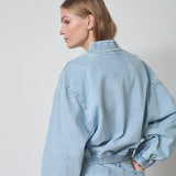 AronaCC Bomber - Pale Blue - Co'couture
